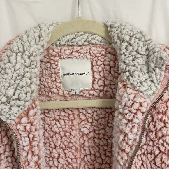 Soft Pink Faux Fur Vest - Picture 3 of 5